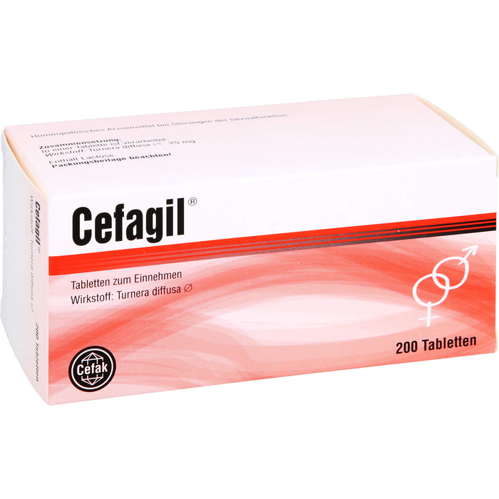 Cefagil Tabletten bei sexueller Schwäche, 200 St. Tabletten