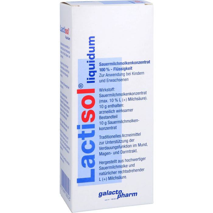 Lactisol Sauermilchmolkenkonzentrat zur Unterstützung der Verdauungsfunktion, 250 ml Lösung