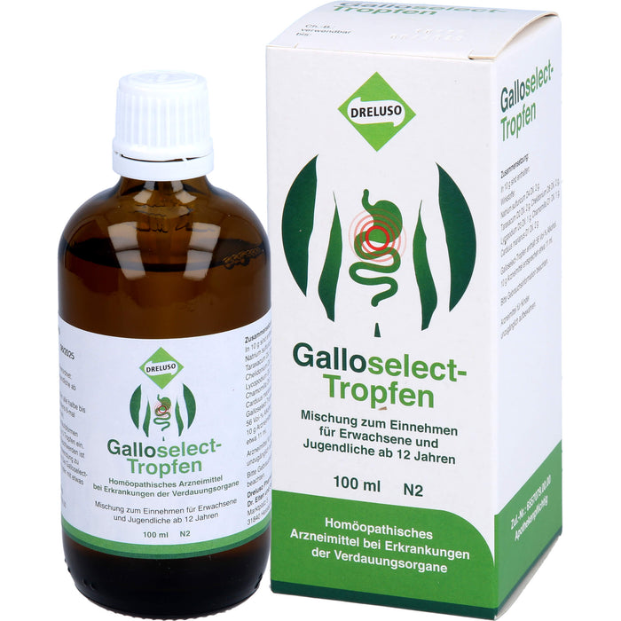 Galloselect Tropfen bei Erkrankungen der Verdauungsorgane, 100 ml Lösung