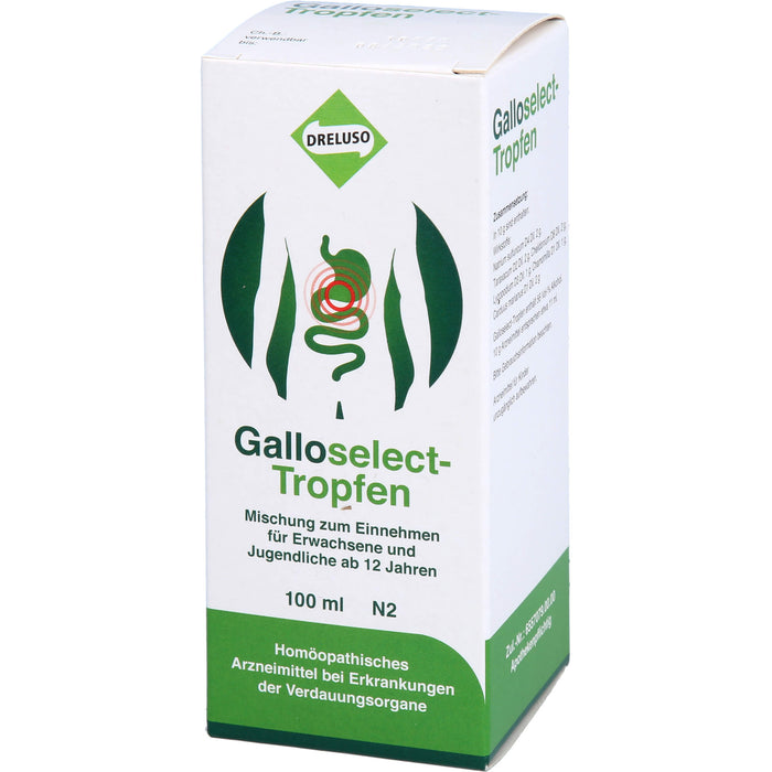 Galloselect Tropfen bei Erkrankungen der Verdauungsorgane, 100 ml Lösung
