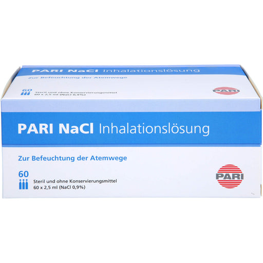 PARI NaCl Inhalationslösung, 60 St. Ampullen