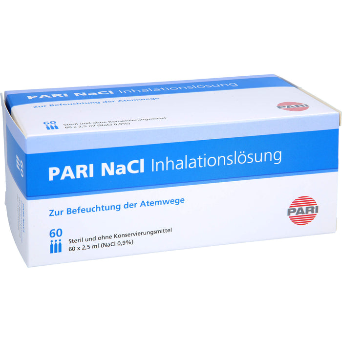 PARI NaCl Inhalationslösung, 60 St. Ampullen