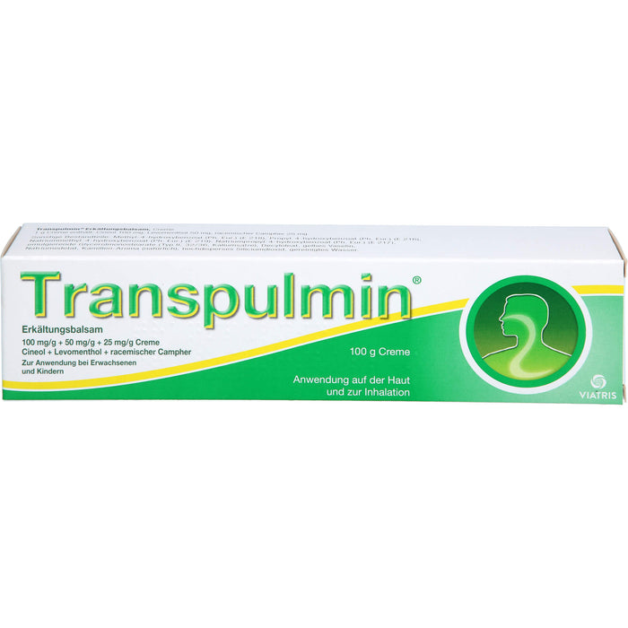 Transpulmin Erkältungsbalsam, 100 g Creme
