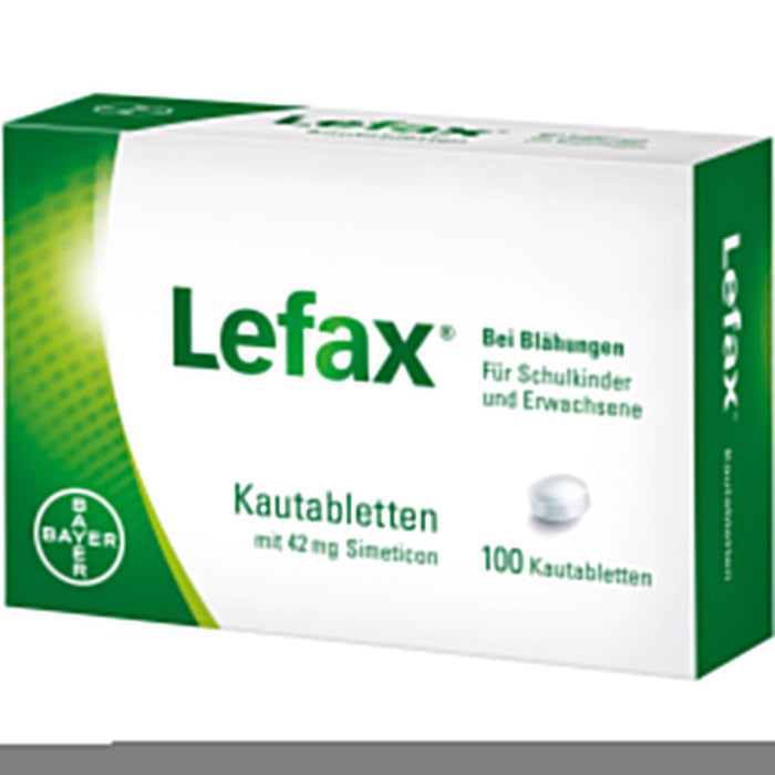 Lefax Kautabletten, 100 St. Tabletten