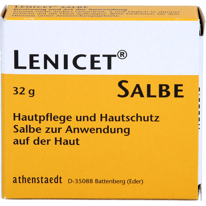 Lenicet Salbe zum Schutz der Haut, 32 g Salbe