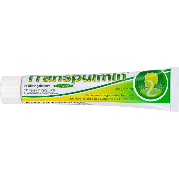 Transpulmin  Erkältungsbalsam für Kinder, 20 g Creme