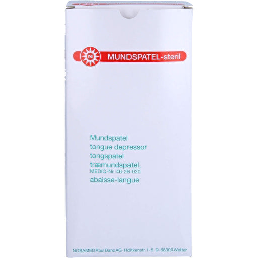 Mundspatel steril, 100 St 