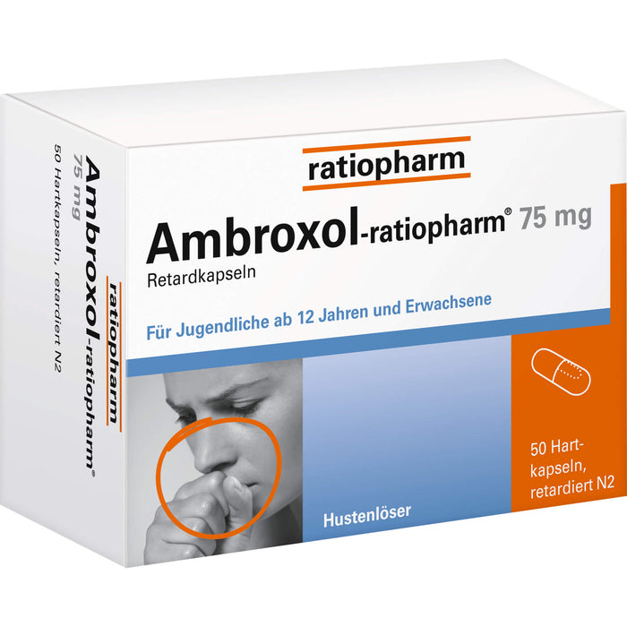 Ambroxol-ratiopharm 75 mg Hustenlöser Retardkapseln, 50 St. Kapseln