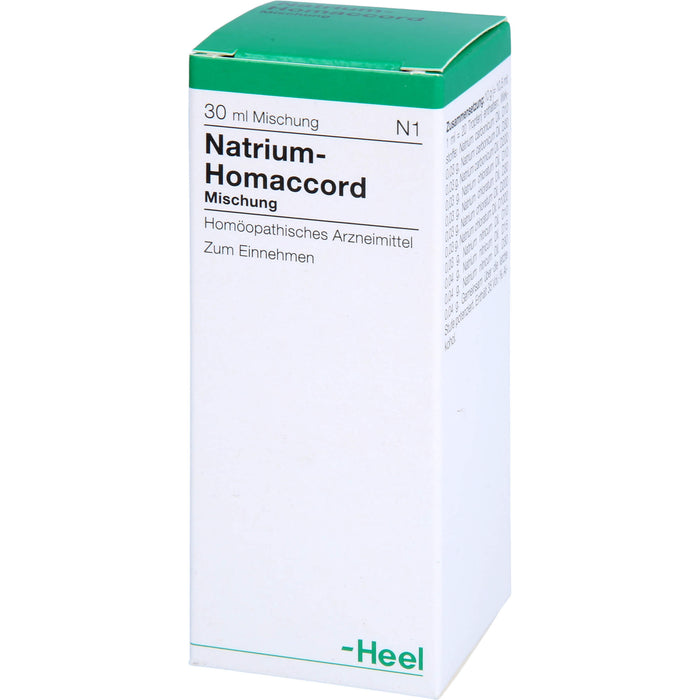Natrium Homaccord Tropfen, 30 ml Lösung