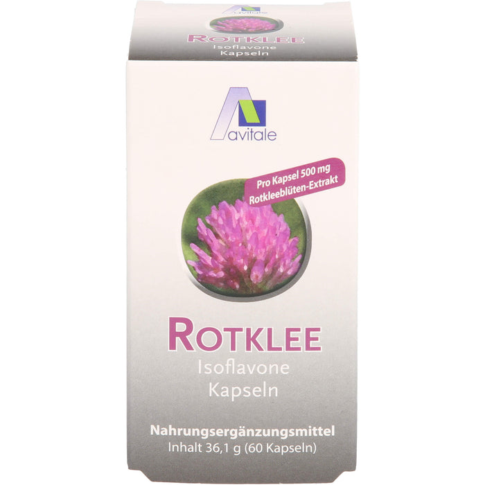 Rotklee Kapseln 500mg, 60 St KAP