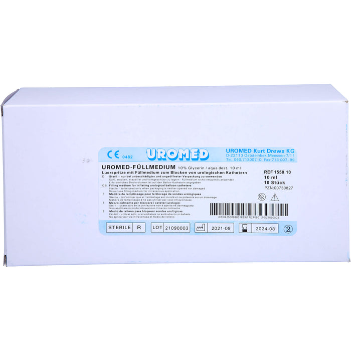UROMED-Füllmedium 10ml, 10 St 