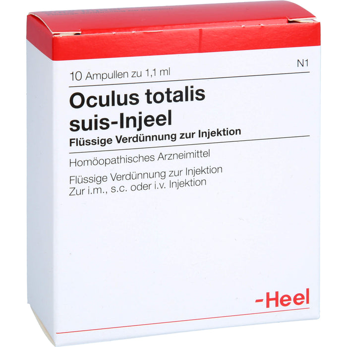 Heel Oculus totalis suis-Injeel flüssige Verdünnung, 10 St. Ampullen