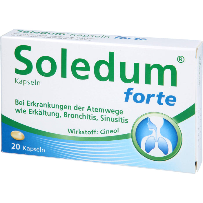 Soledum Kapseln forte, 20 St. Kapseln