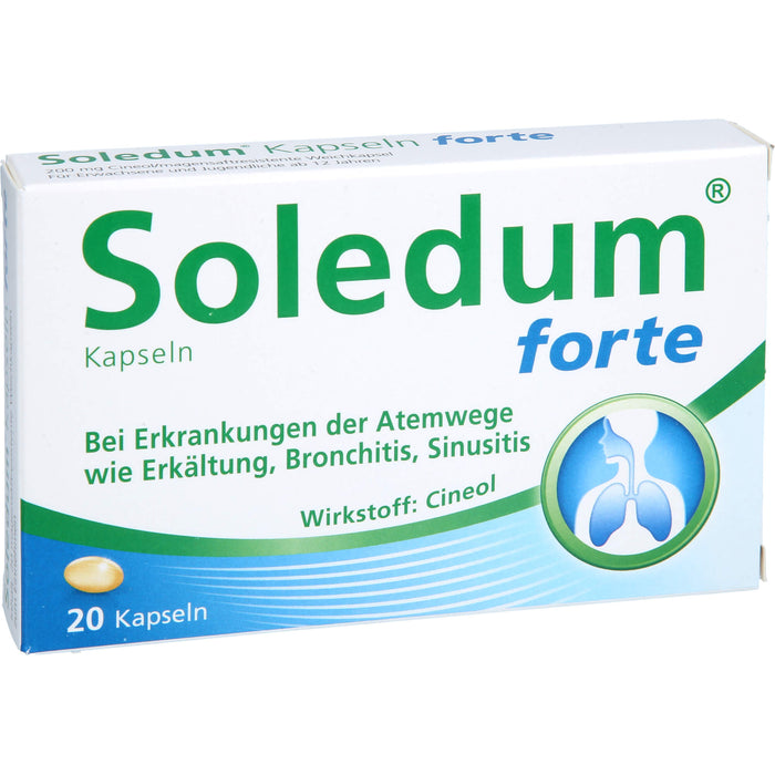 Soledum Kapseln forte, 20 St. Kapseln