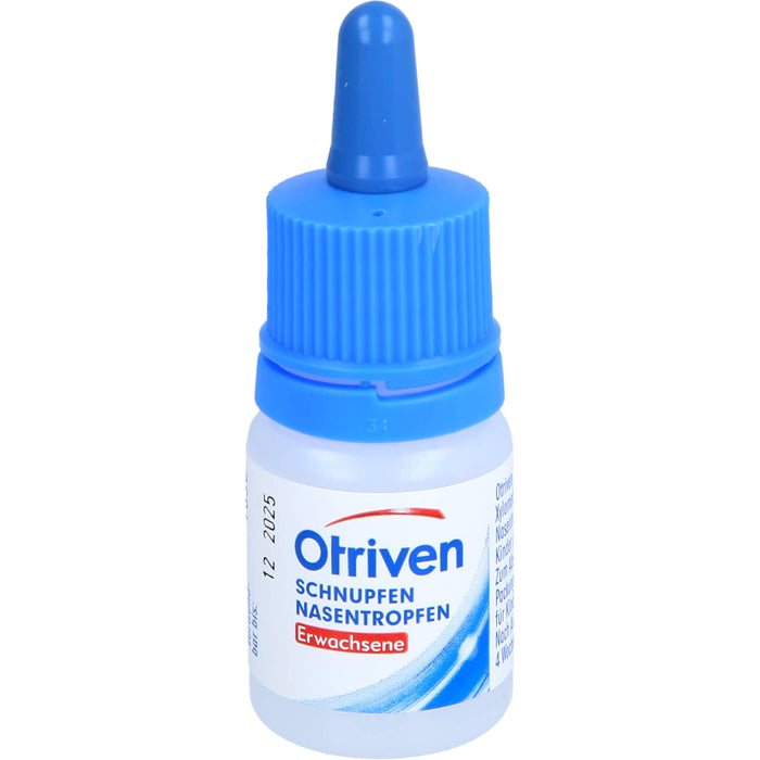 Otriven 0,1 % Nasentropfen für Erwachsene bei Schnupfen, 10.0 ml Lösung