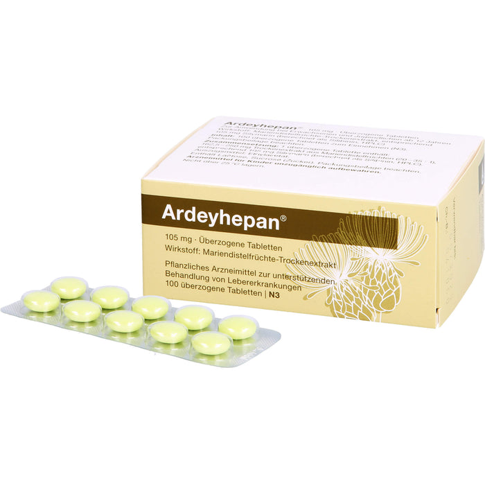 Ardeyhepan Tabletten Lebertherapeutikum, 100 St. Tabletten