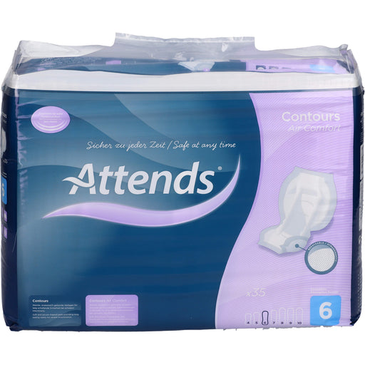 Attends Contours Air Comfort 6 Vorlagen, 35 St. Beutel
