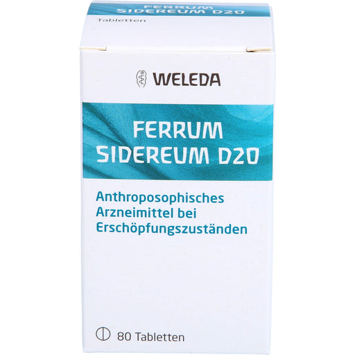 Ferrum sidereum D20 Weleda Tabletten, 80 St. Tabletten