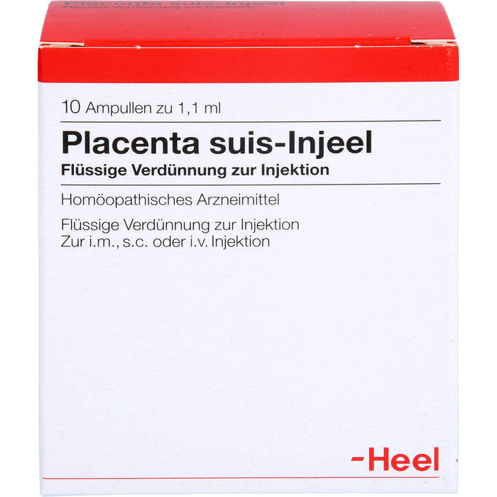 Placenta suis-Injeel flüssige Verdünnung, 10 St. Ampullen