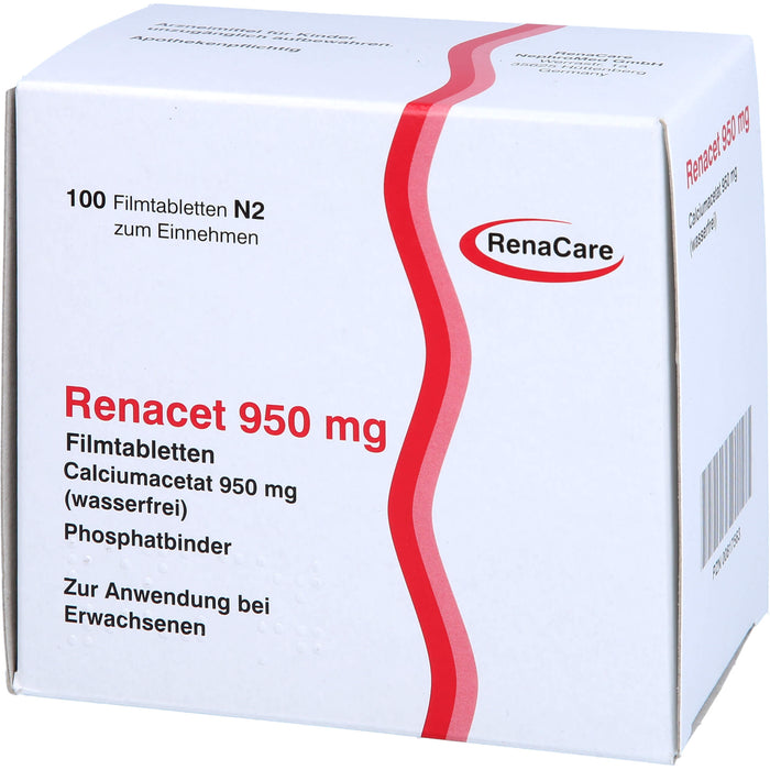 Renacet 950 mg Filmtabletten, 100 St FTA