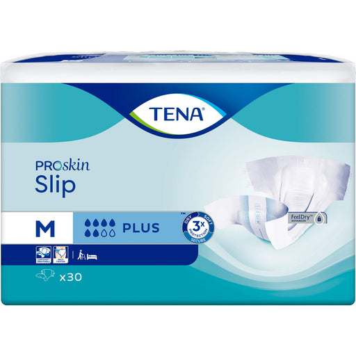 TENA PROskin Slip Plus M bei mittlerer bis schwerer Inkontinenz, 30 St. Einlagen
