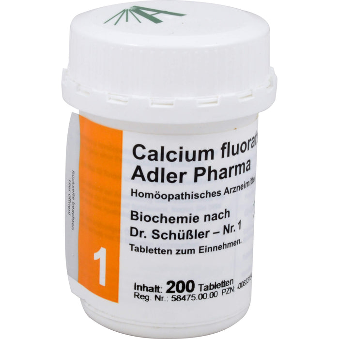 Biochemie Adler 1 Calcium fluoratum D12 Tbl., 200 St. Tabletten