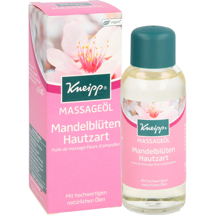 Kneipp pflegendes Massageöl Mandelblüten Hautzart, 100 ml Öl