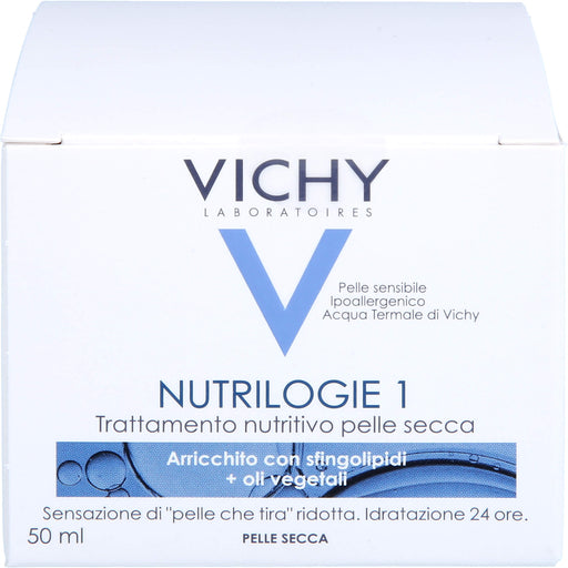 VICHY Nutrilogie 1 Intensiv-Aufbaupflege für trockene Haut, 50 ml Creme