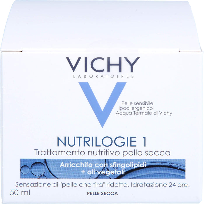 VICHY Nutrilogie 1 Intensiv-Aufbaupflege für trockene Haut, 50 ml Creme