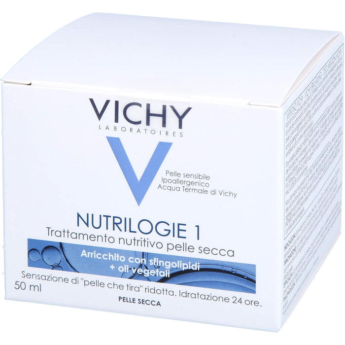 VICHY Nutrilogie 1 Intensiv-Aufbaupflege für trockene Haut, 50 ml Creme