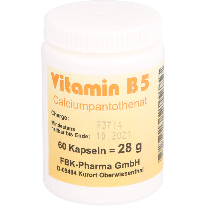 Vitamin B5, 60 St KAP