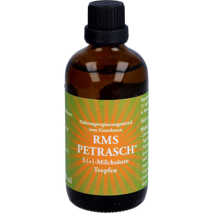 RMS Petrasch L(+)-Milchsäure Tropfen, 100 ml Lösung