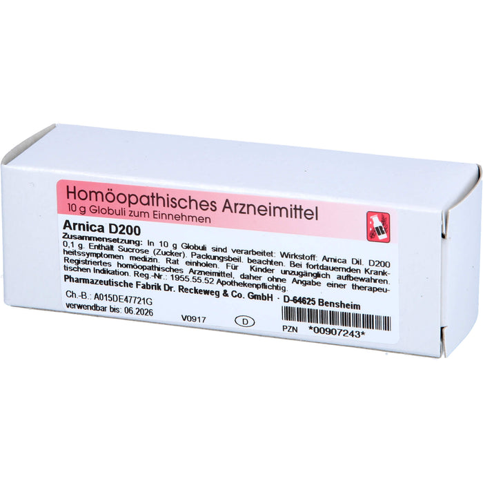 Dr. Reckeweg Arnica D200 Globuli, 10 g Globuli