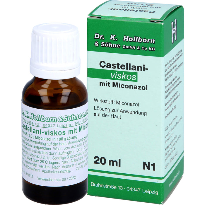 Castellani-viskos mit Miconazol, 20 ml LOE