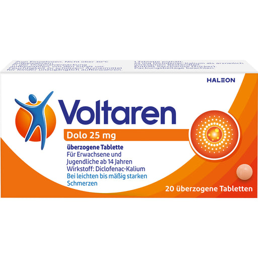 Voltaren Dolo 25 mg Tabletten, 20 St. Tabletten