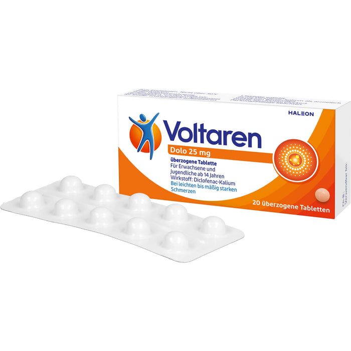 Voltaren Dolo 25 mg Tabletten, 20 St. Tabletten