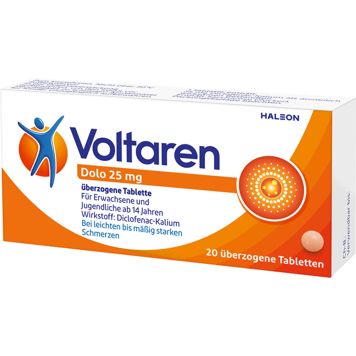 Voltaren Dolo 25 mg Tabletten, 20 St. Tabletten