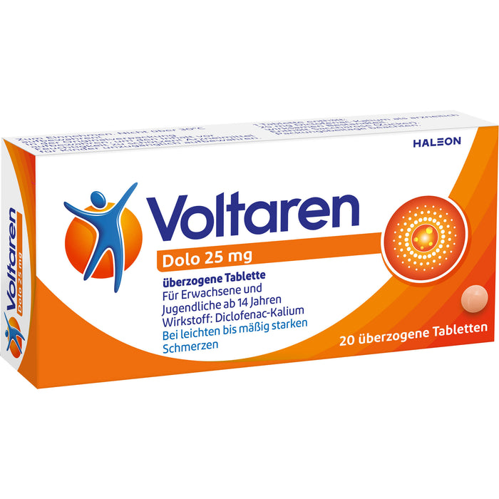 Voltaren Dolo 25 mg Tabletten, 20 St. Tabletten