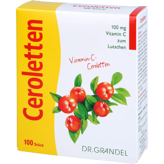Dr. Grandel Ceroletten, 100 St. Tabletten