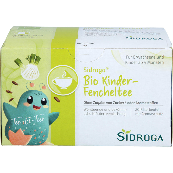 Sidroga Bio Kinder Fencheltee, 20 St. Filterbeutel