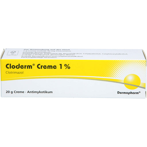 Cloderm Creme 1% Antimykotikum, 20 g Creme