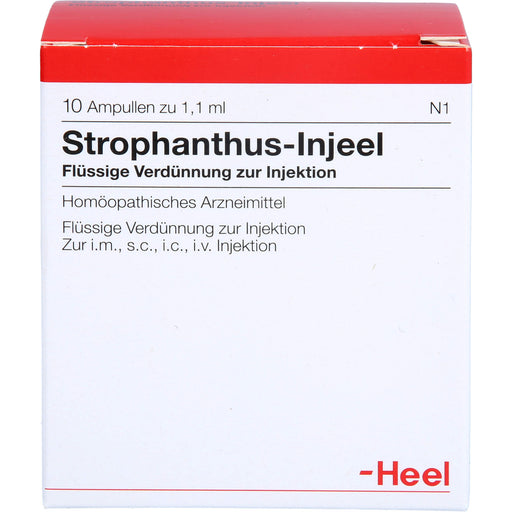 Strophanthus Injeel Amp., 10 St. Ampullen