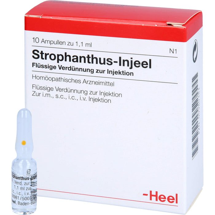 Strophanthus Injeel Amp., 10 St. Ampullen