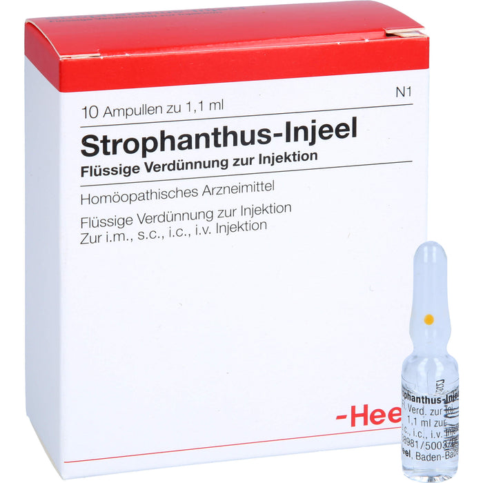Strophanthus Injeel Amp., 10 St. Ampullen