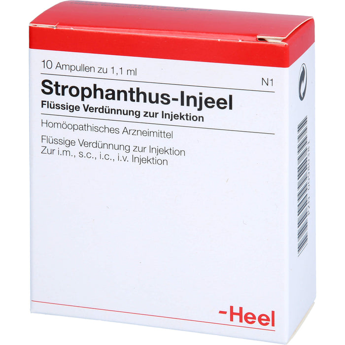 Strophanthus Injeel Amp., 10 St. Ampullen