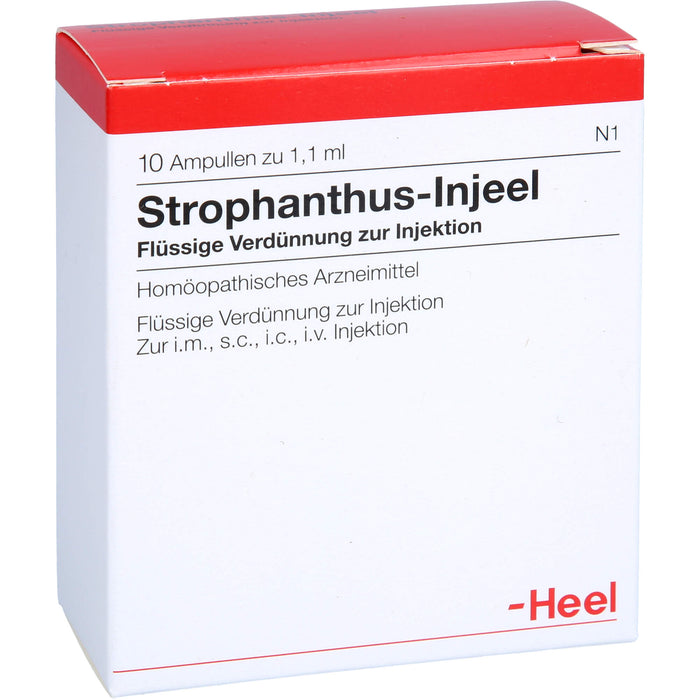 Strophanthus Injeel Amp., 10 St. Ampullen