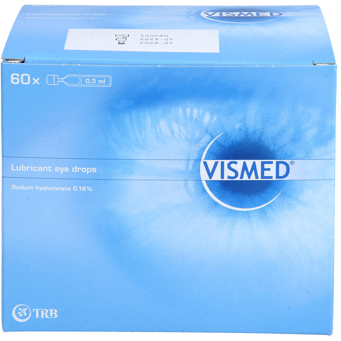 VISMED Augentropfen zur Behandlung von trockenen Augen, 60 St. Einzeldosispipetten