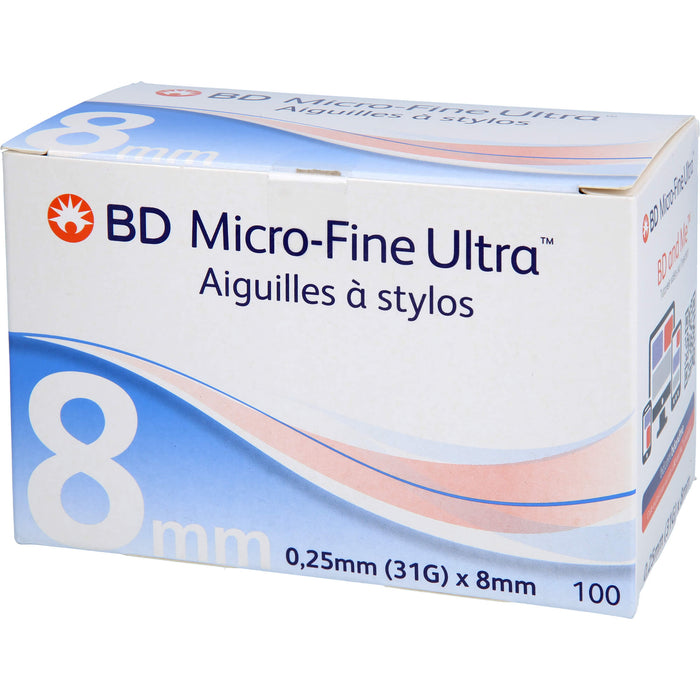 BD Micro Fine 0,25x8mm, 110 St KAN
