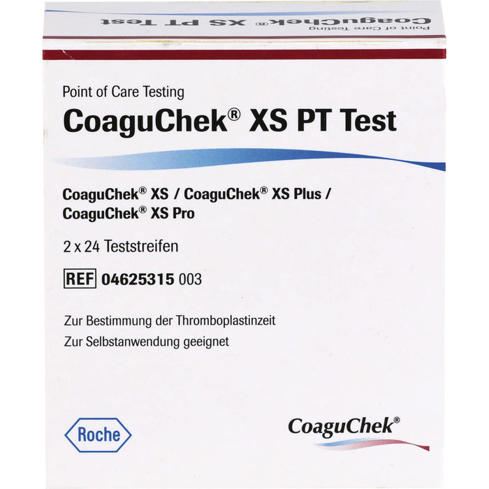 CoaguChek® XS PT Test, 2X24 St TTR