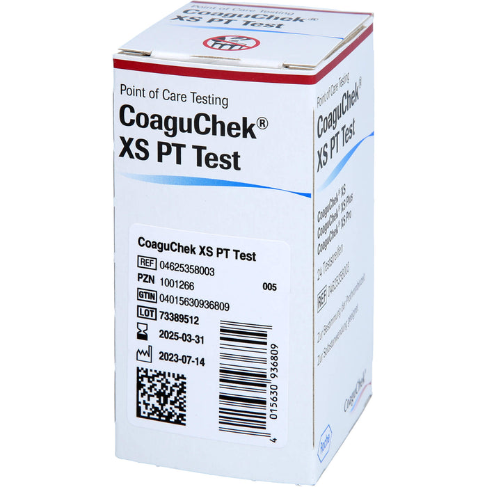 CoaguChek XS PT Teststreifen, 24 St. Teststreifen